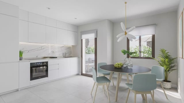 3 soveværelse Semi-Rækkehus til salg i Playa Sol, Mazarrón med garage - € 287.000 (Ref: 9842789)