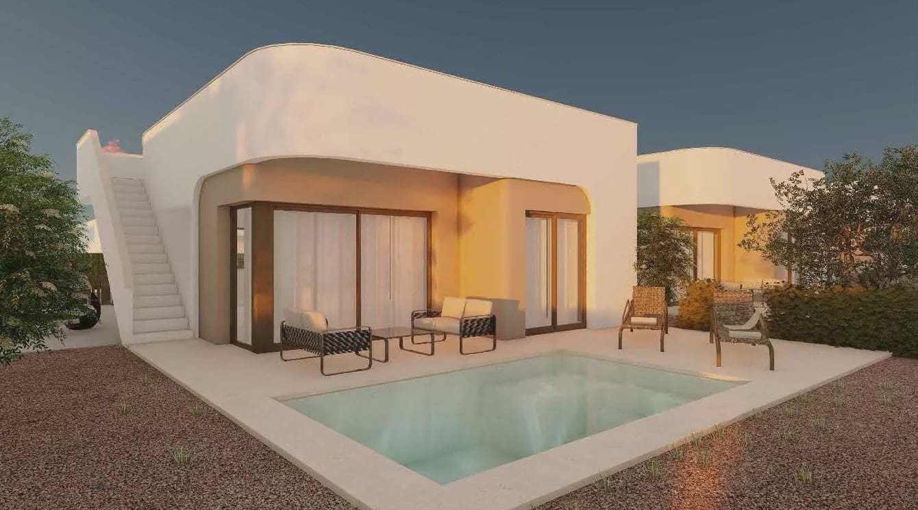 2 sypialnia Willa na sprzedaż w Hacienda del Alamo z basenem garażem - 310 000 € (Ref: 9849219)