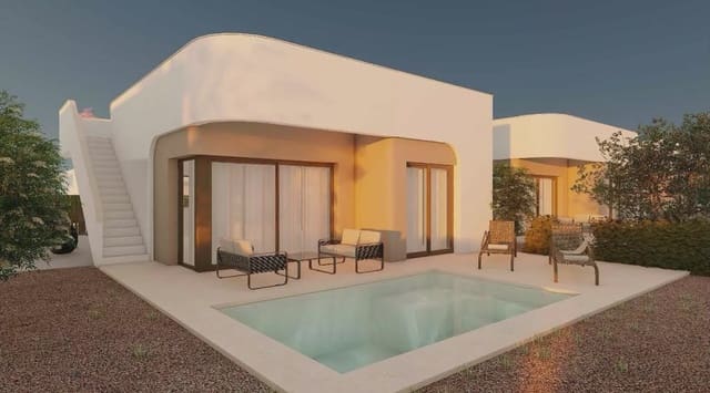 2 soveværelse Villa til salg i Hacienda del Alamo, Fuente Alamo de Murcia med swimmingpool garage - € 310.000 (Ref: 9849219)