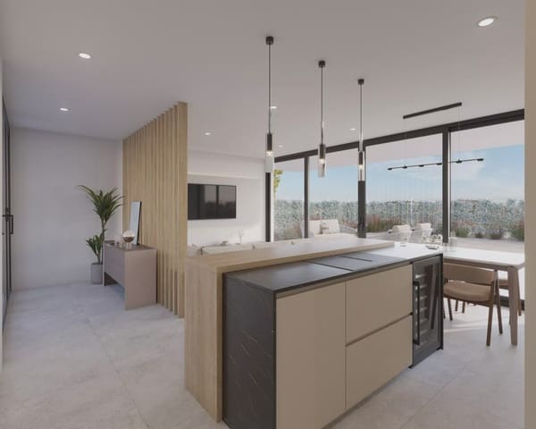 2 soveværelse Villa til salg i Hacienda del Alamo, Fuente Alamo de Murcia med swimmingpool garage - € 310.000 (Ref: 9849219)