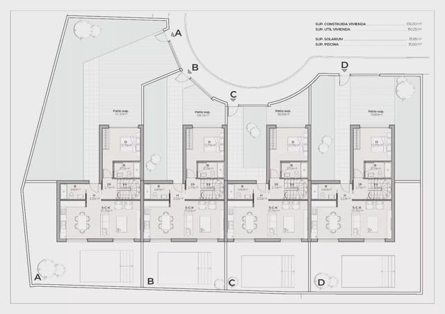 3 Zimmer Haus zu verkaufen in Mazarrón ciudad, Mazarrón mit Pool Garage - 269.000 € (Ref: 9869951)
