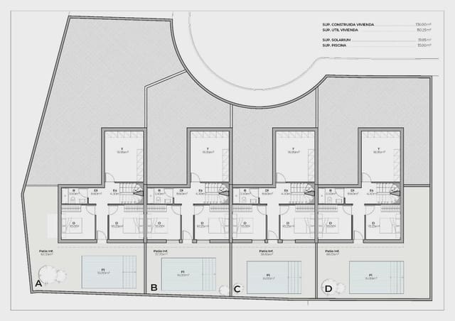 3 Zimmer Haus zu verkaufen in Mazarrón ciudad, Mazarrón mit Pool Garage - 269.000 € (Ref: 9869951)
