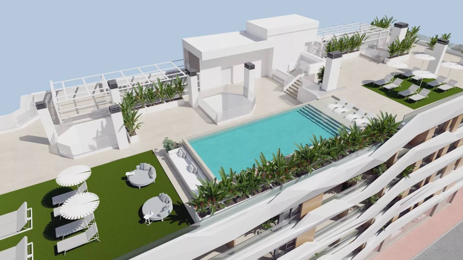 3 soveværelse Lejlighed til salg i Guardamar del Segura med swimmingpool garage - € 431.000 (Ref: 9891218)