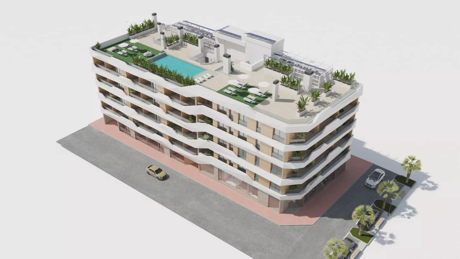 3 soveværelse Lejlighed til salg i Guardamar del Segura med swimmingpool garage - € 431.000 (Ref: 9891218)