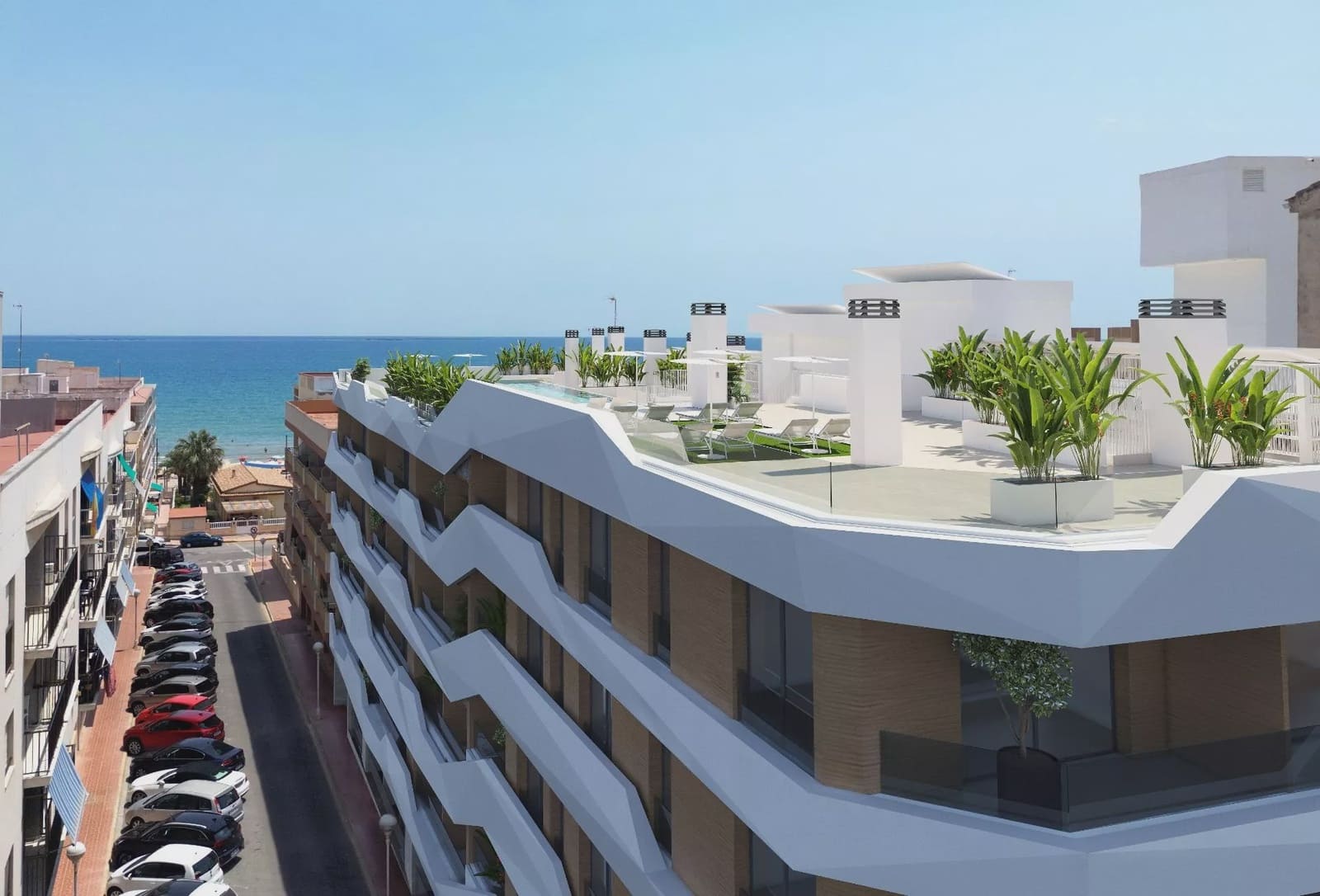 3 soveværelse Lejlighed til salg i Guardamar del Segura med swimmingpool garage - € 431.000 (Ref: 9891218)