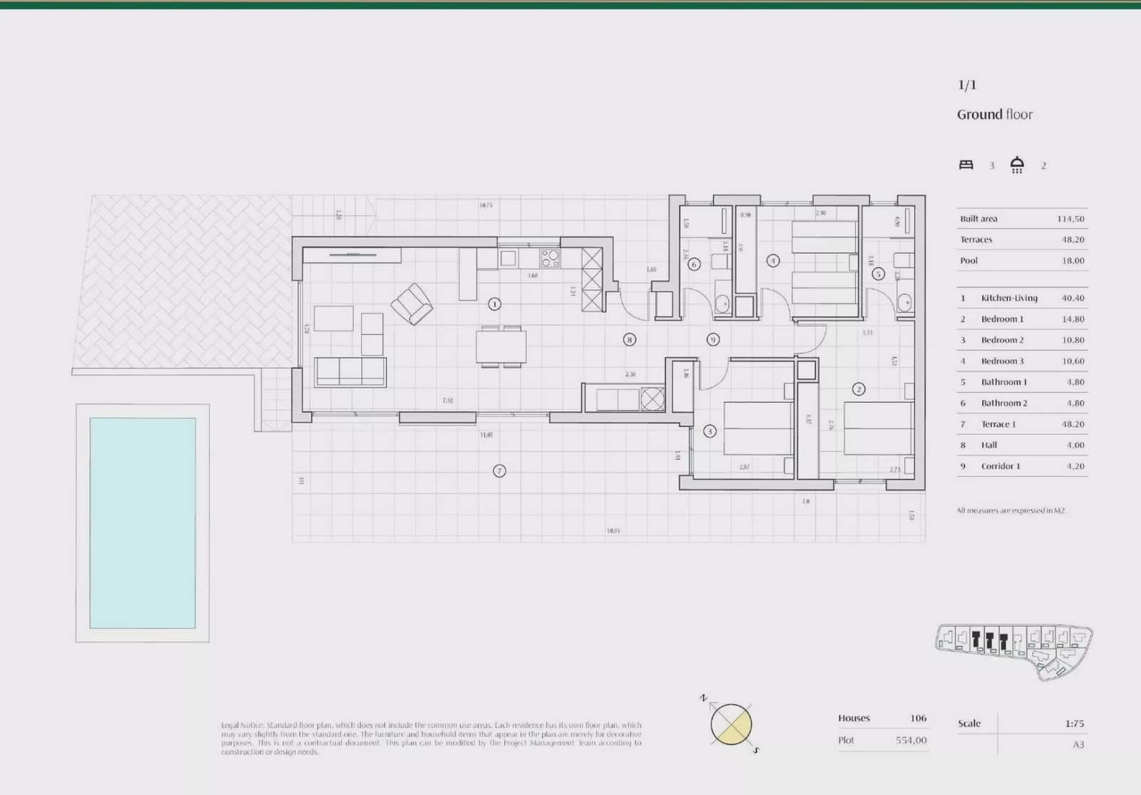 3 bedroom Villa for sale in Finestrat with pool garage - € 690,950 (Ref: 9891935)