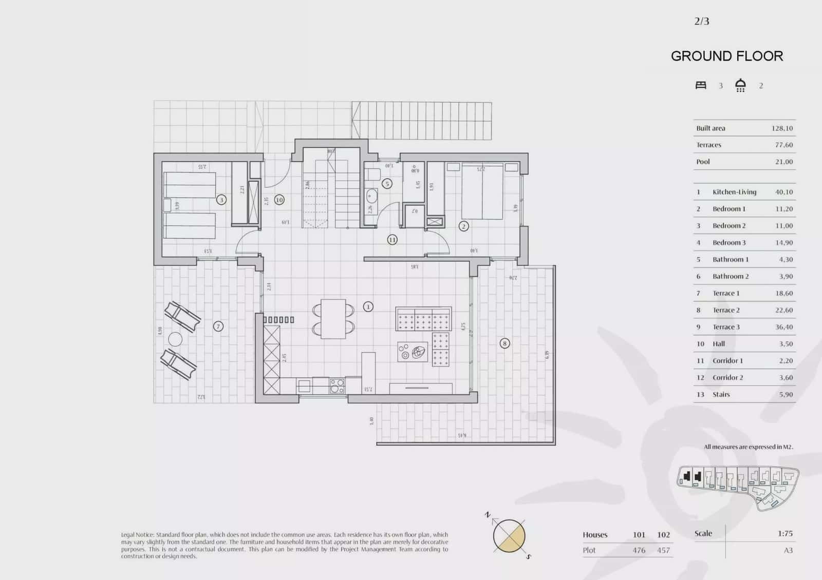 3 bedroom Villa for sale in Finestrat with pool garage - € 735,950 (Ref: 9891937)