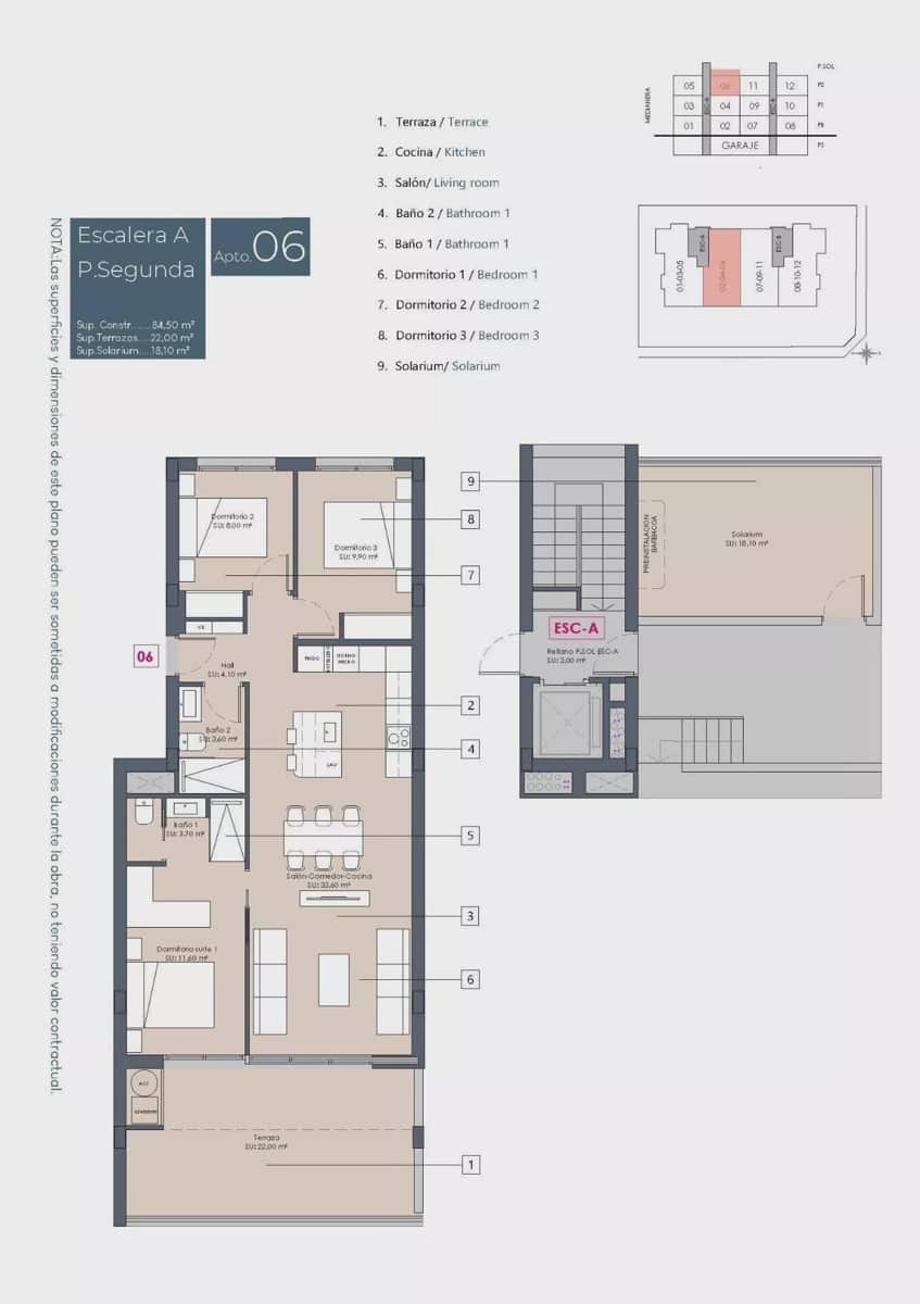 3 bedroom Apartment for sale in Benijofar with pool garage - € 389,900 (Ref: 9900410)
