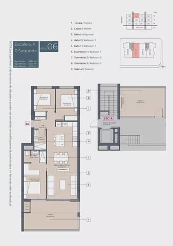 3 Zimmer Apartment zu verkaufen in Benijófar mit Pool Garage - 389.900 € (Ref: 9900410)