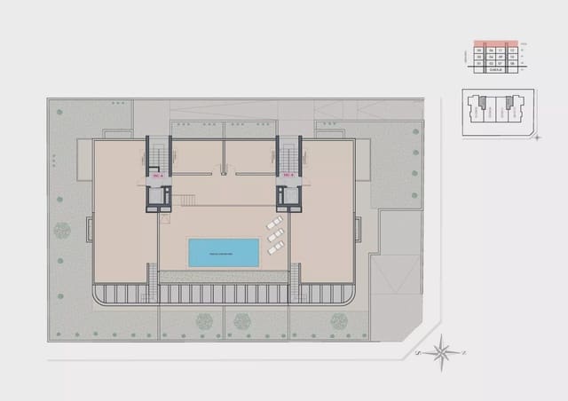 3 Zimmer Apartment zu verkaufen in Benijófar mit Pool Garage - 389.900 € (Ref: 9900410)