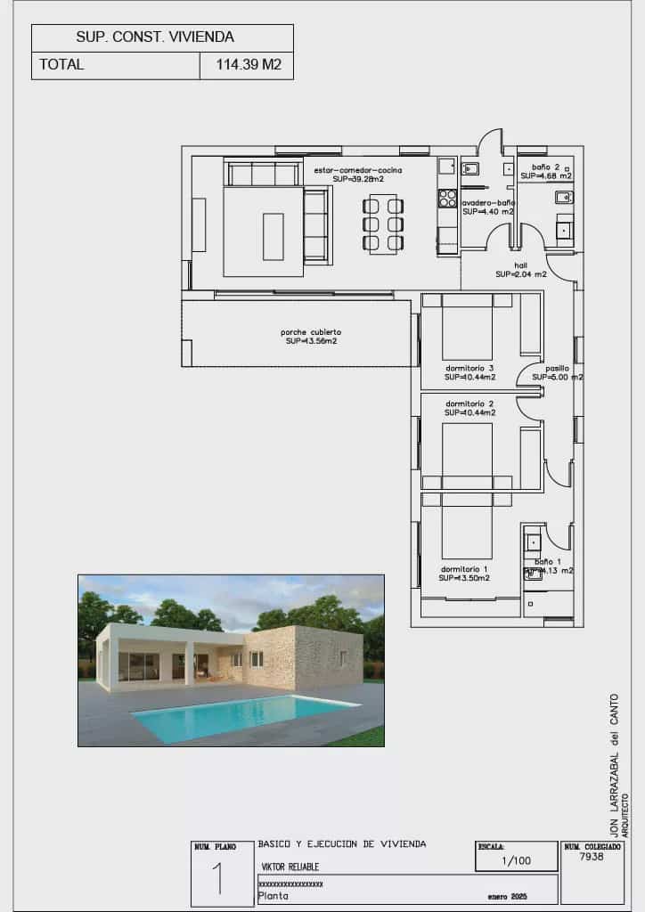3 soveværelse Villa til salg i Ciudad Quesada - € 350.000 (Ref: 9908830)