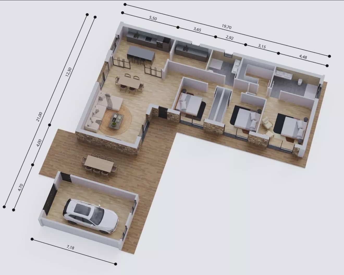 3 soveværelse Villa til salg i Ciudad Quesada - € 350.000 (Ref: 9908830)
