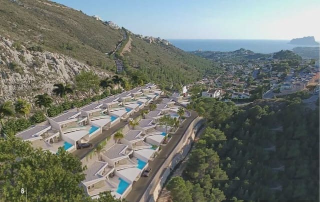 Chalet de 3 habitaciones en Benitachell / Benitatxell en venta con piscina garaje - 920.000 € (Ref: 9909386)