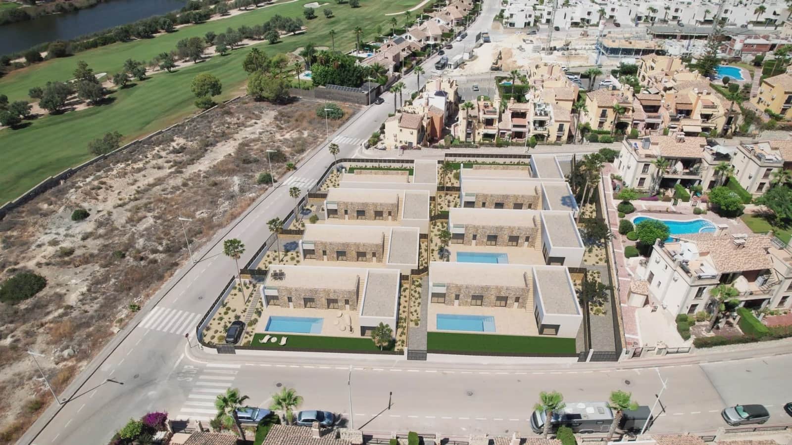 3 slaapkamer Villa te koop in Algorfa met zwembad garage - € 579.000 (Ref: 9909387)