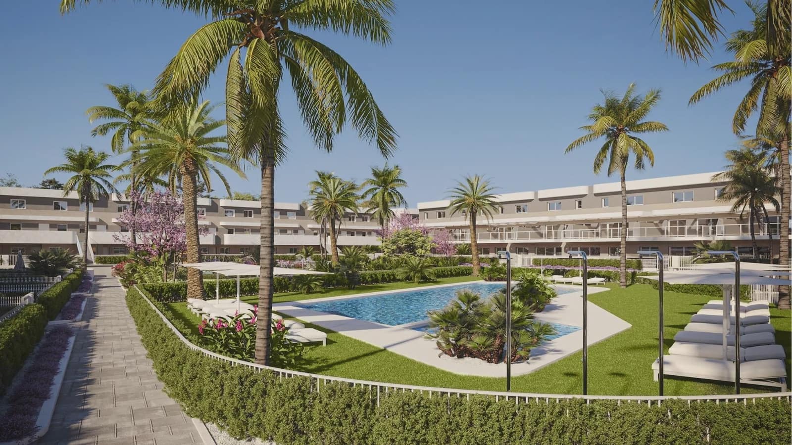 2 soveværelse Lejlighed til salg i Monforte del Cid med swimmingpool garage - € 270.000 (Ref: 9909388)