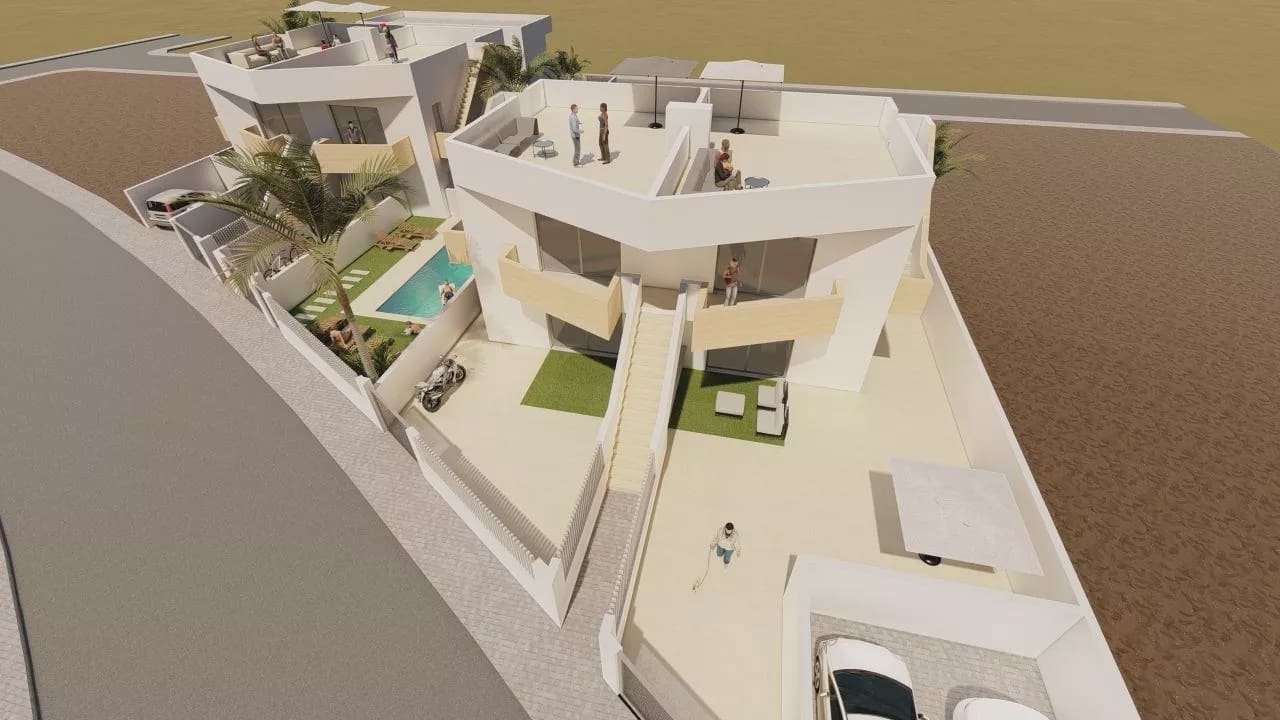 2 soverom Strandleiligheter til salgs i Puerto de Mazarron med garasje - € 249 900 (Ref: 9909397)