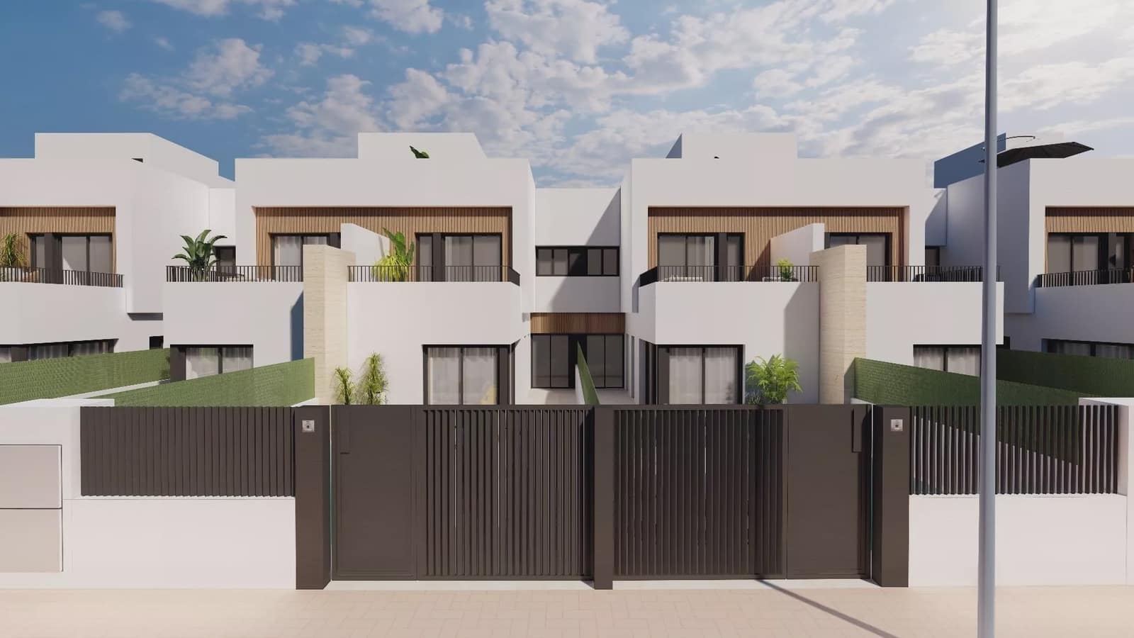 3 soveværelse Rækkehus til salg i Santiago de la Ribera med swimmingpool garage - € 409.900 (Ref: 9909401)