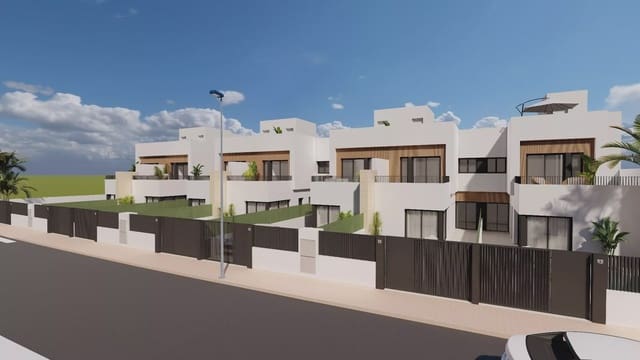 3 soverom Rekkehus til salgs i Santiago de la Ribera, San Javier med svømmebasseng garasje - € 369 900 (Ref: 9909402)