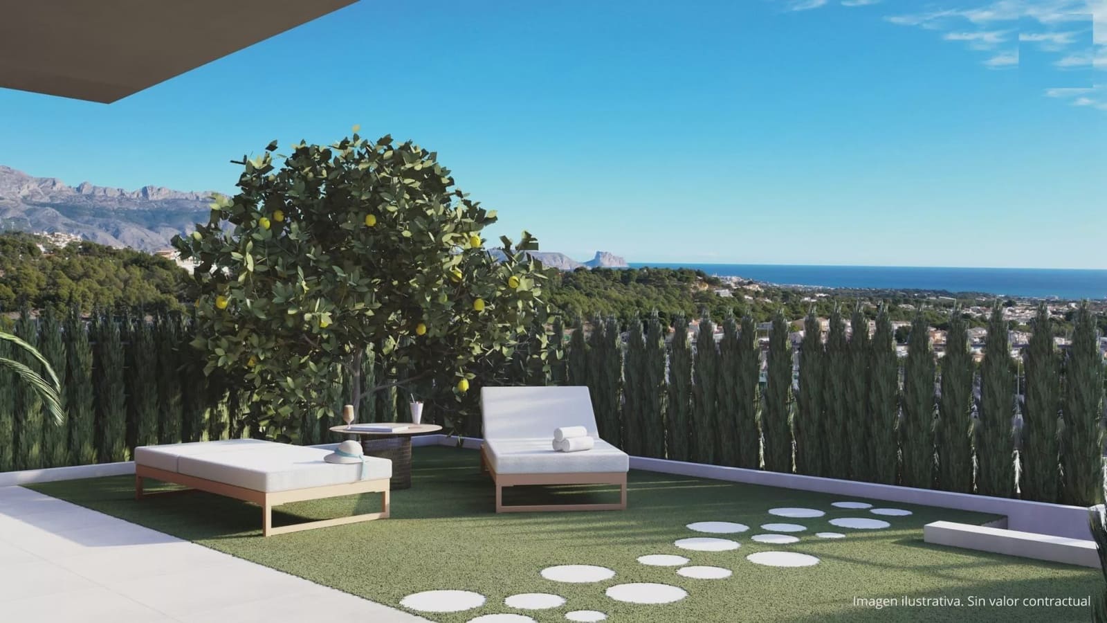 4 camera da letto Villetta Bifamiliare in vendita in La Nucia con piscina - 465.000 € (Rif: 9909403)