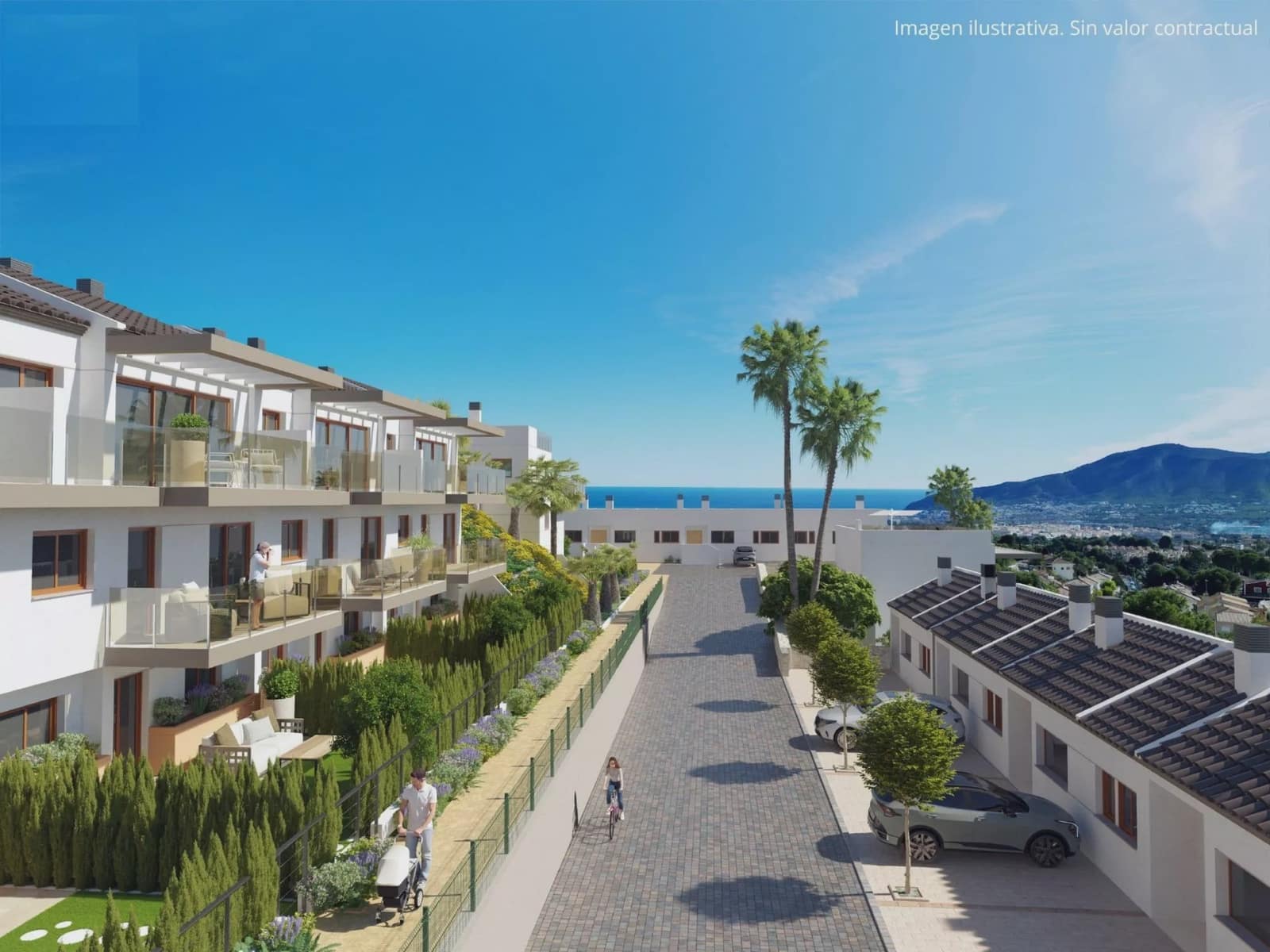 4 camera da letto Villetta Bifamiliare in vendita in La Nucia con piscina - 465.000 € (Rif: 9909403)