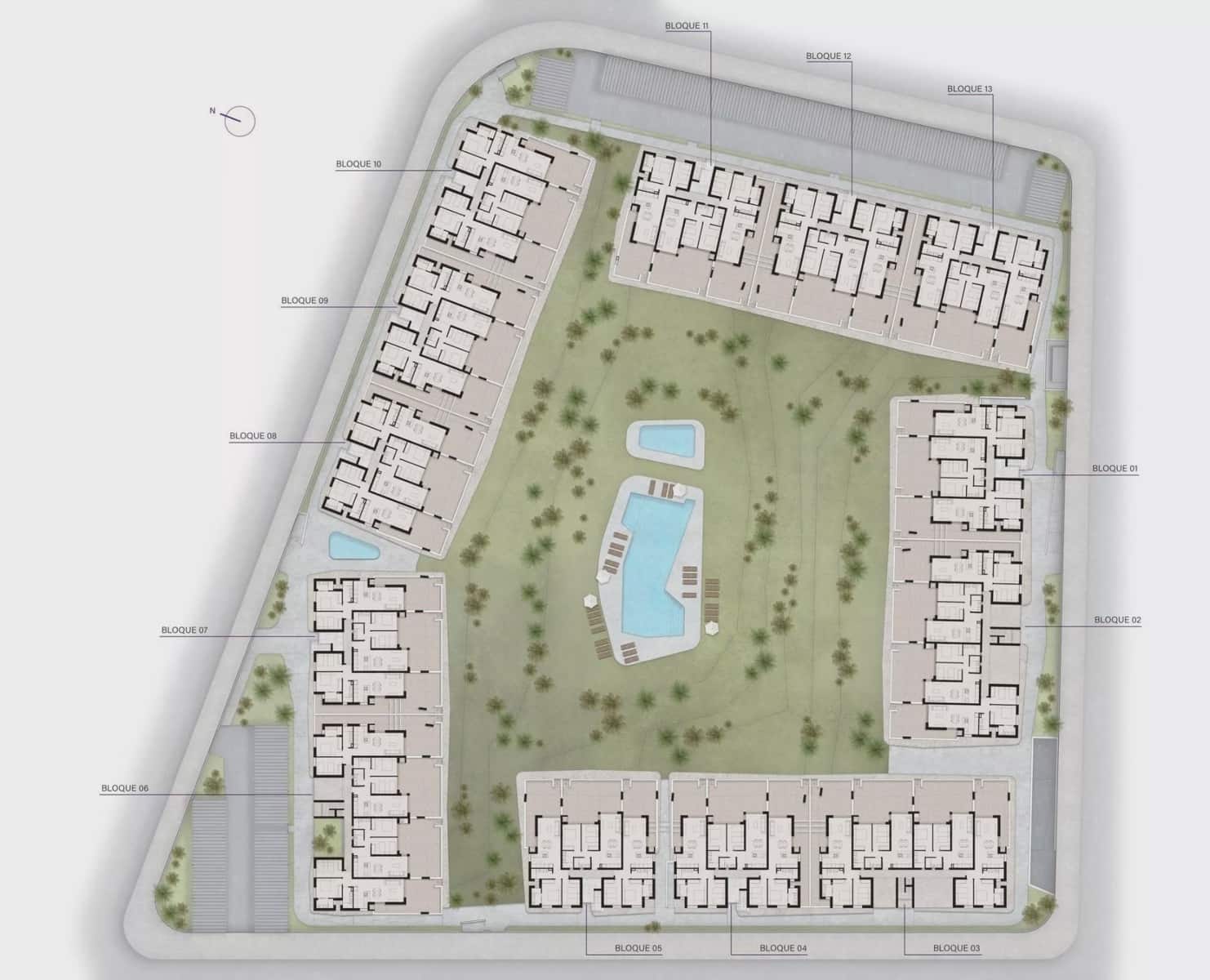 2 soverom Villa til salgs i Ciudad Quesada med svømmebasseng garasje - € 322 000 (Ref: 9909407)