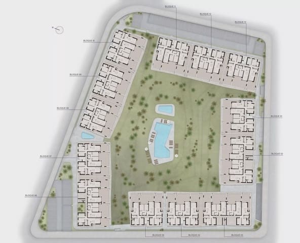 2 soveværelse Villa til salg i Ciudad Quesada, Rojales med swimmingpool garage - € 322.000 (Ref: 9909407)