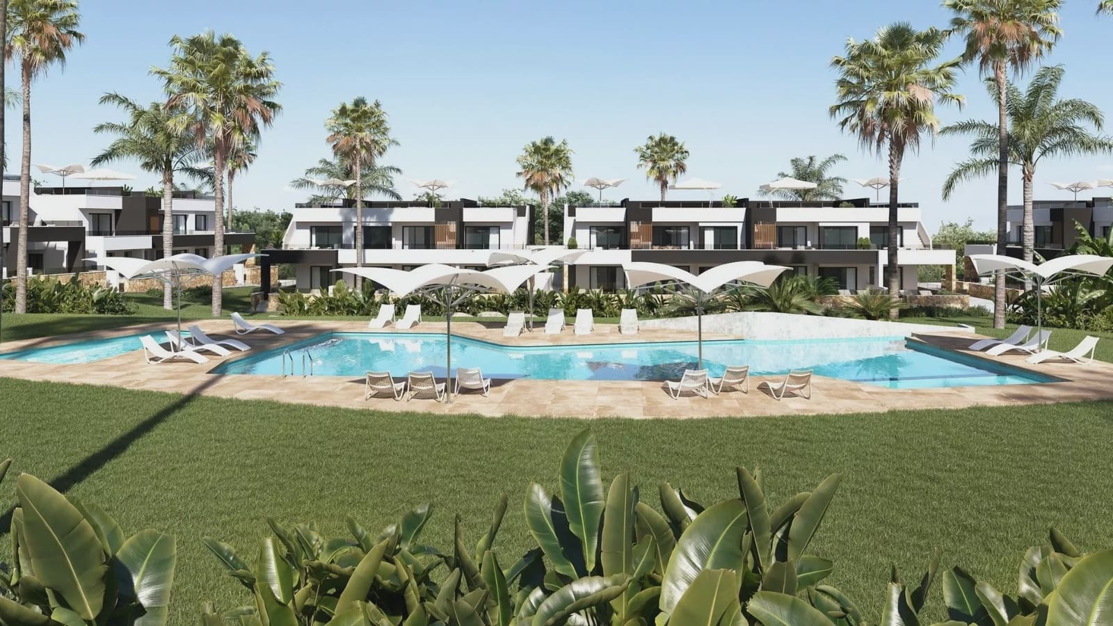 2 soverom Villa til salgs i Ciudad Quesada med svømmebasseng garasje - € 322 000 (Ref: 9909407)