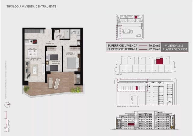 2 soveværelse Lejlighed til salg i San Miguel de Salinas med swimmingpool garage - € 244.000 (Ref: 9909408)
