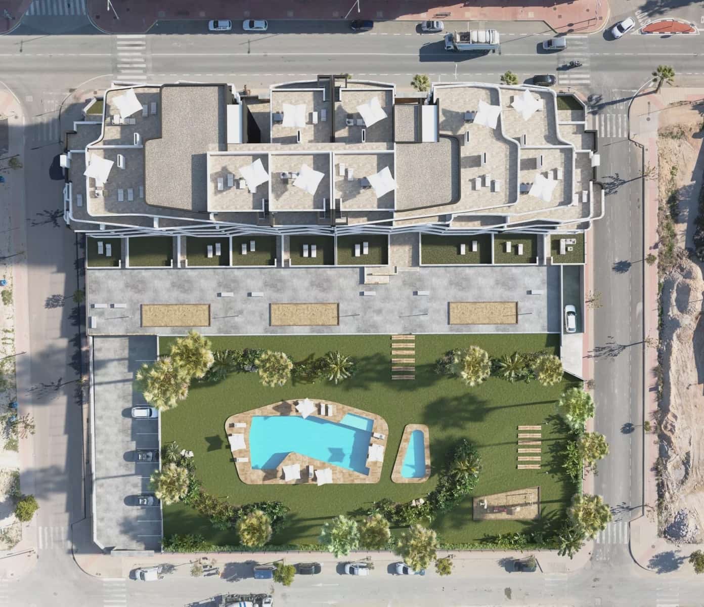 Apartamento de 2 habitaciones en San Miguel de Salinas en venta con piscina garaje - 244.000 € (Ref: 9909409)