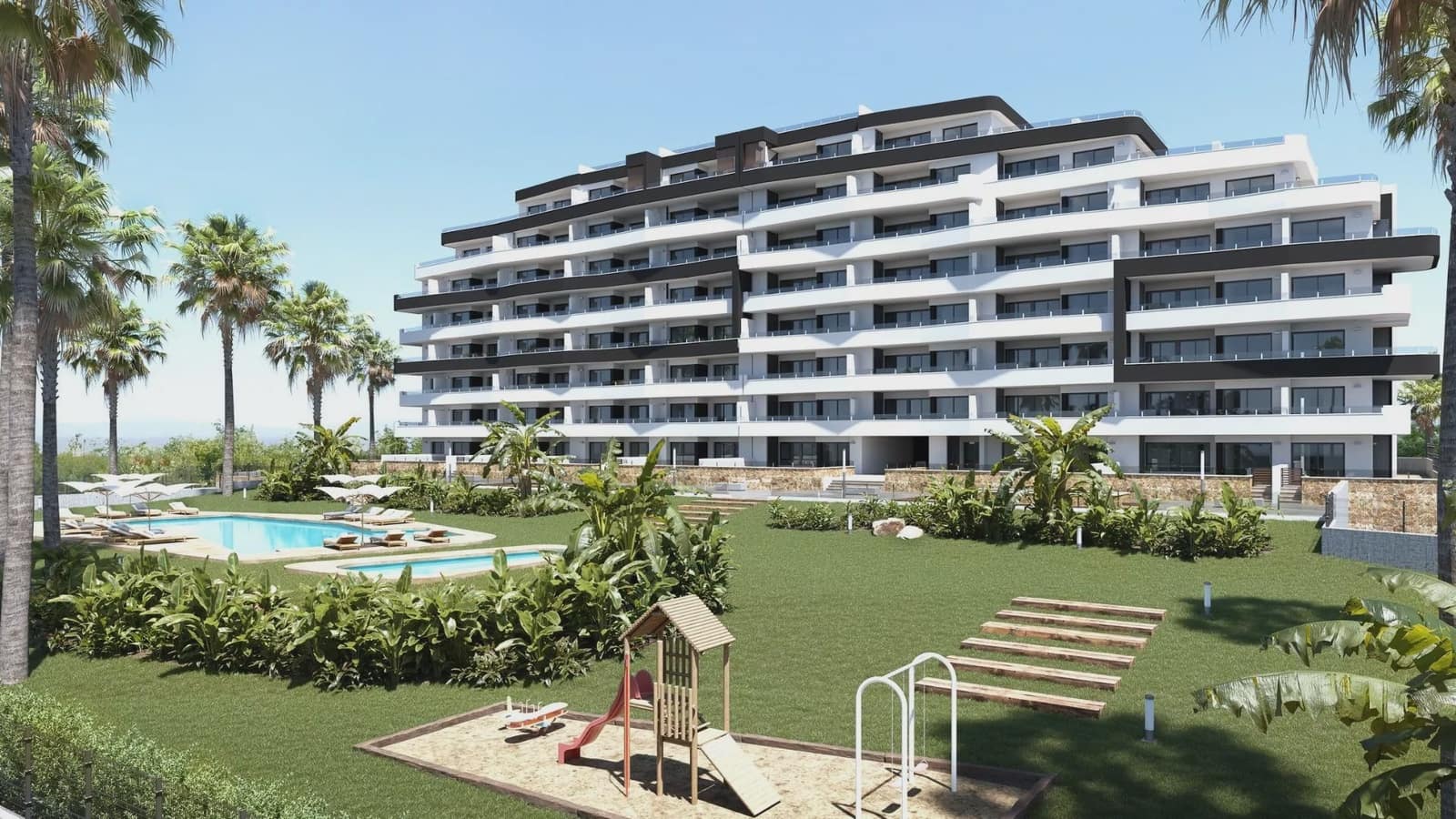Apartamento de 2 habitaciones en San Miguel de Salinas en venta con piscina garaje - 244.000 € (Ref: 9909409)