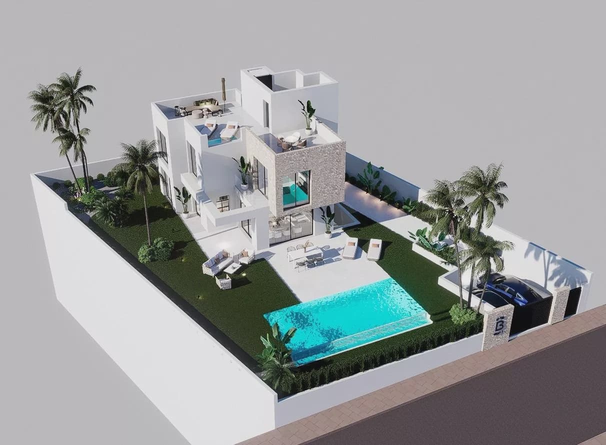 3 quarto Moradia para venda em Finestrat com piscina - 699 900 € (Ref: 9909415)