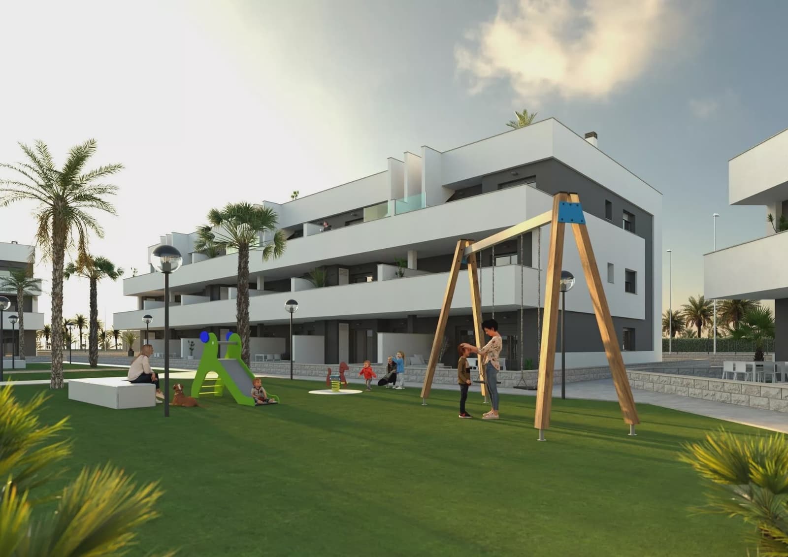 Apartamento de 3 habitaciones en Guardamar del Segura en venta con piscina garaje - 252.000 € (Ref: 9909755)