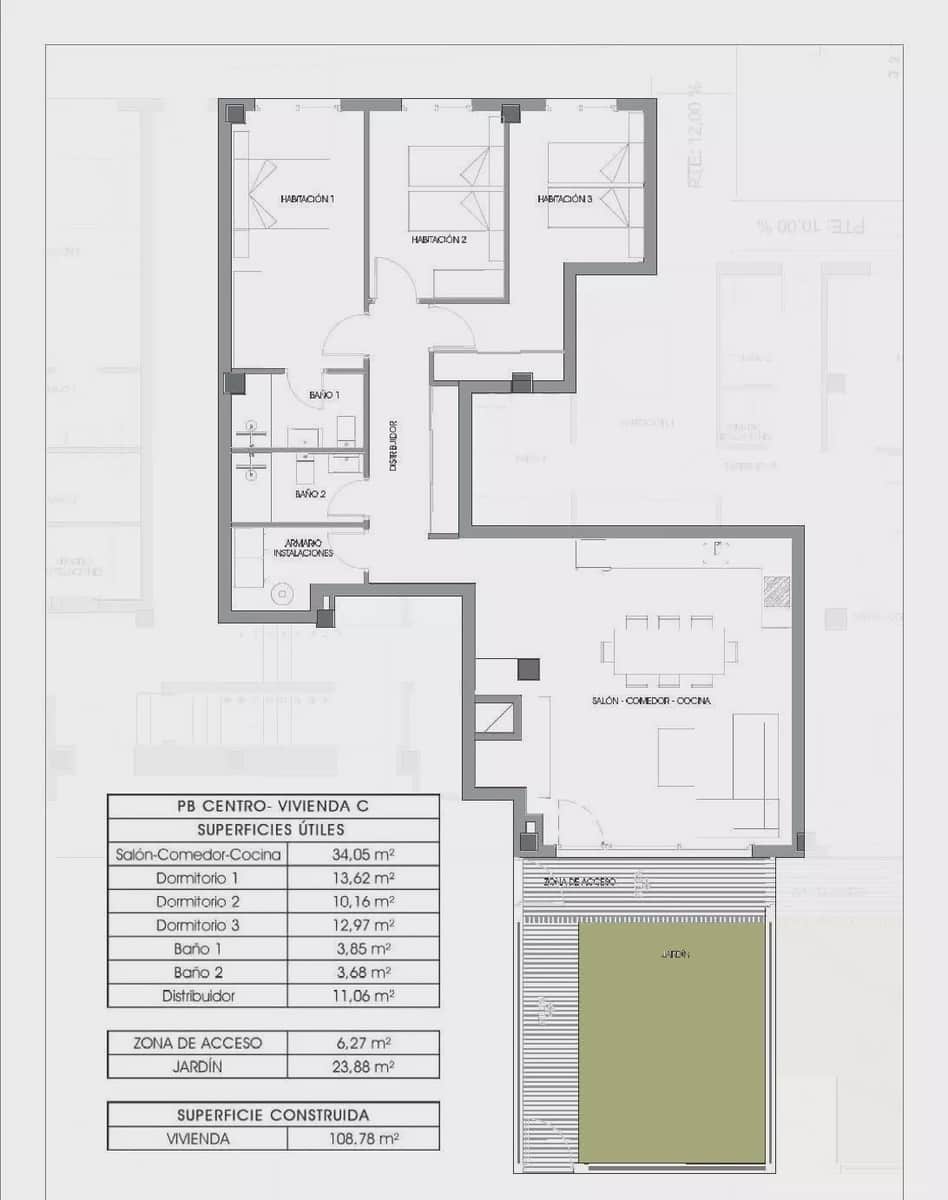 3 chambre Appartement de Plage à vendre à La Villajoyosa / Vila Joiosa - 335 000 € (Ref: 9928911)