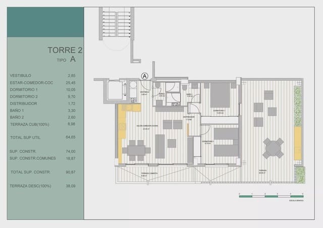 2 chambre Appartement à vendre à Puerto Deportivo, Guardamar del Segura avec piscine - 355 000 € (Ref: 9930401)