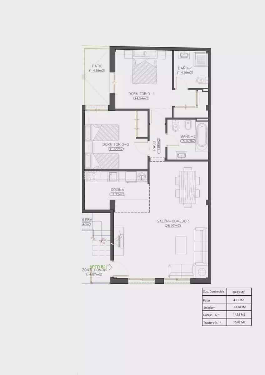 2 Zimmer Apartment zu verkaufen in Cuevas del Almanzora mit Pool Garage - 145.900 € (Ref: 9938456)