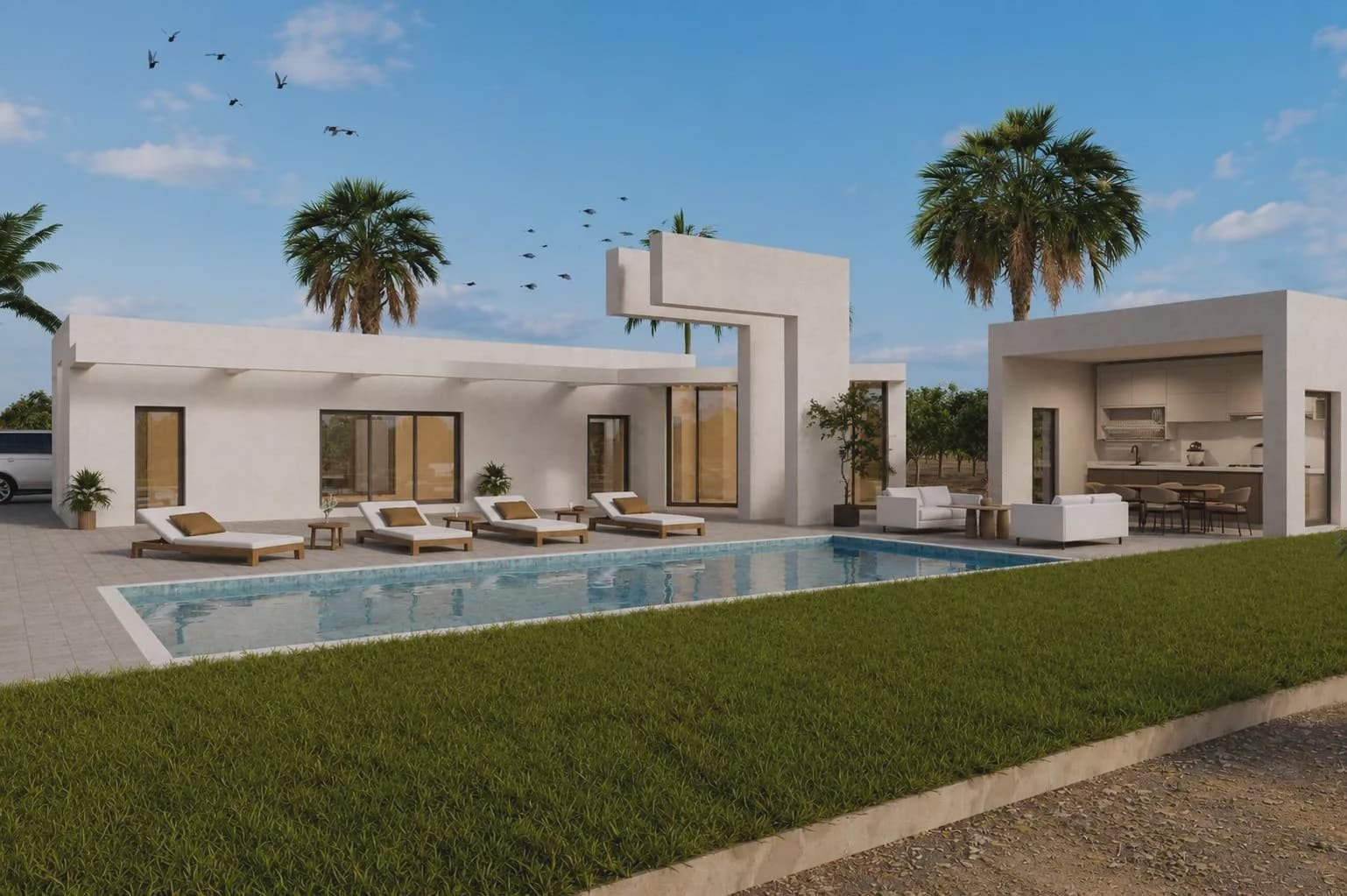 4 sypialnia Willa na sprzedaż w Benejuzar z basenem - 995 000 € (Ref: 9940437)