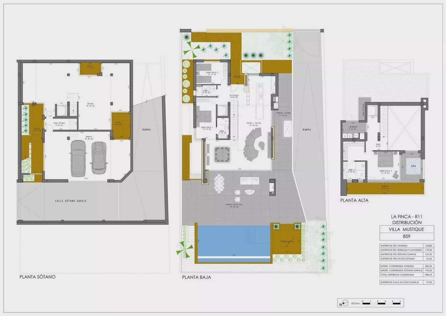 3 camera da letto Villa in vendita in Algorfa con piscina garage - 1.800.000 € (Rif: 9943791)