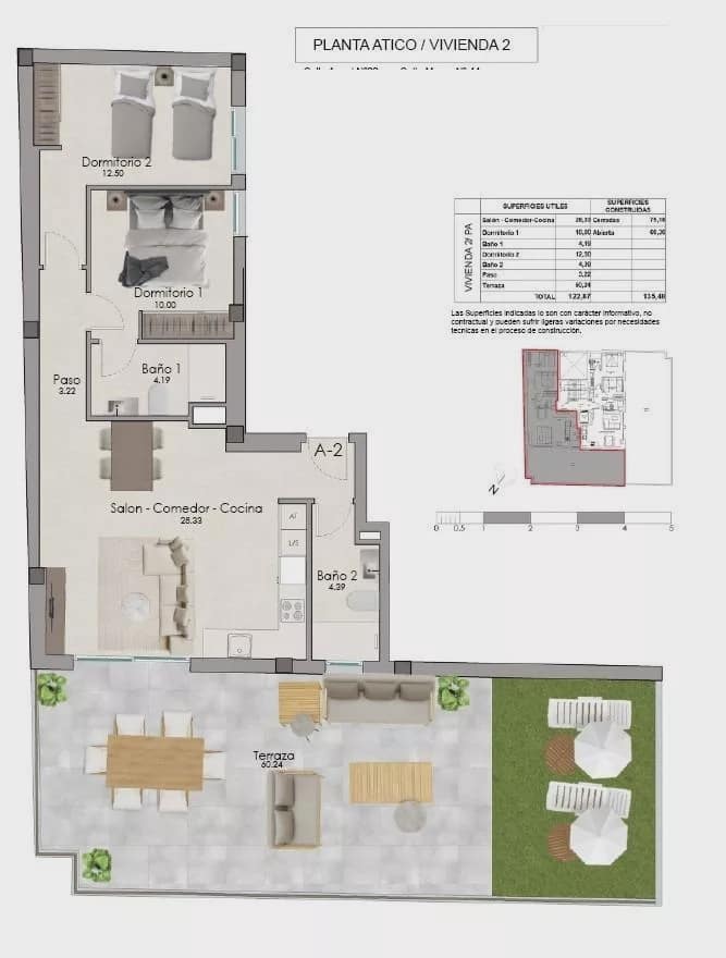 2 bedroom Apartment for sale in Santa Pola with pool - € 365,000 (Ref: 9959408)