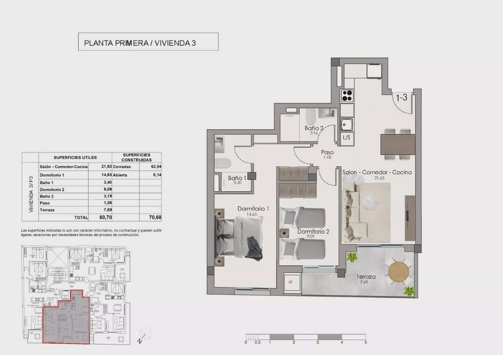 2 bedroom Apartment for sale in Santa Pola with pool - € 248,000 (Ref: 9959409)