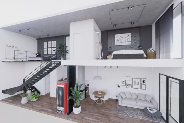1 slaapkamer Loft te koop in Babel, Alicante stad met zwembad - € 289.900 (Ref: 9965283)