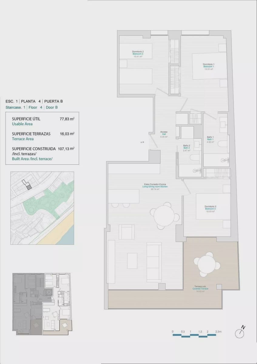 3 soverom Leilighet til salgs i La Villajoyosa / Vila Joiosa - € 620 000 (Ref: 9967891)