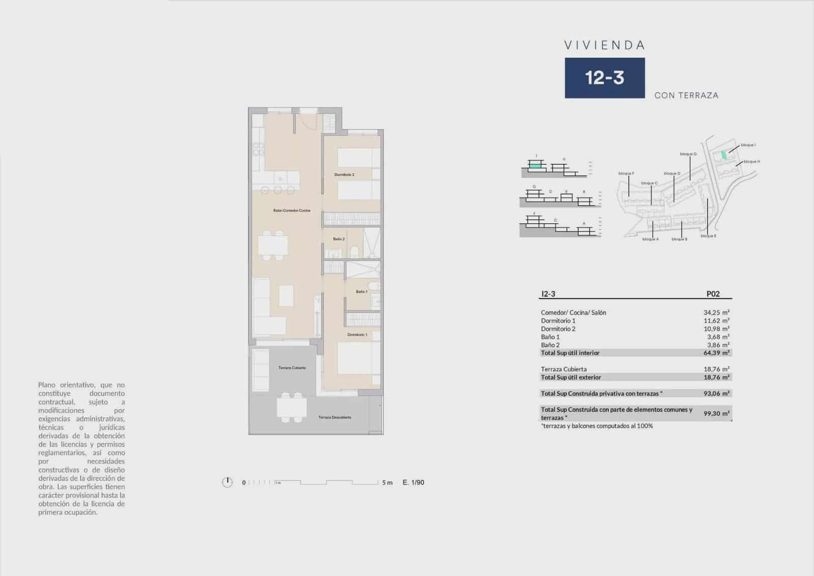 Apartamento de 2 habitaciones en Alfaz del Pi / L'Alfàs del Pi en venta con piscina garaje - 274.000 € (Ref: 9968576)