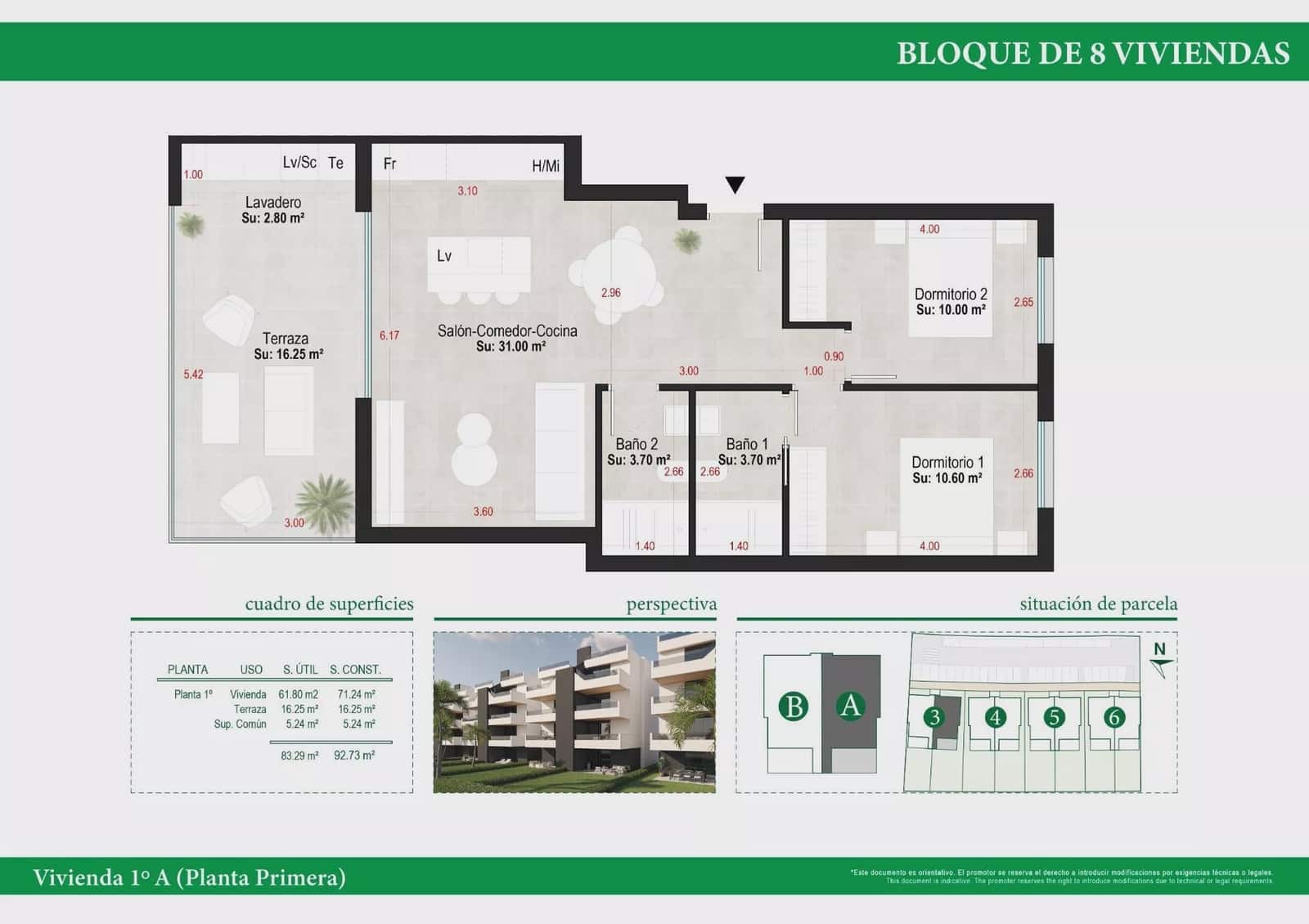2 sypialnia Apartament na sprzedaż w Condado de Alhama z basenem - 229 900 € (Ref: 9975955)