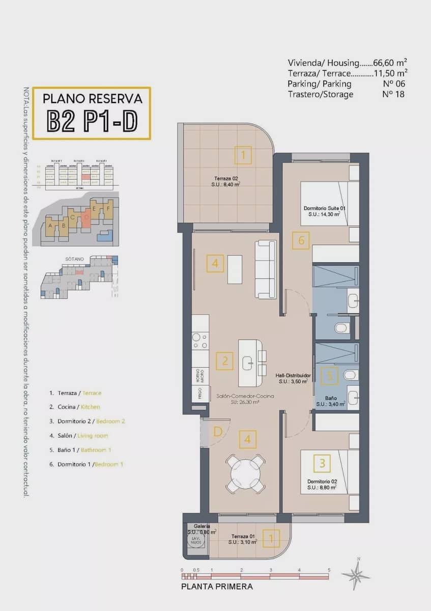 2 soverom Villa til salgs i Los Alcazares med svømmebasseng garasje - € 279 900 (Ref: 9975957)