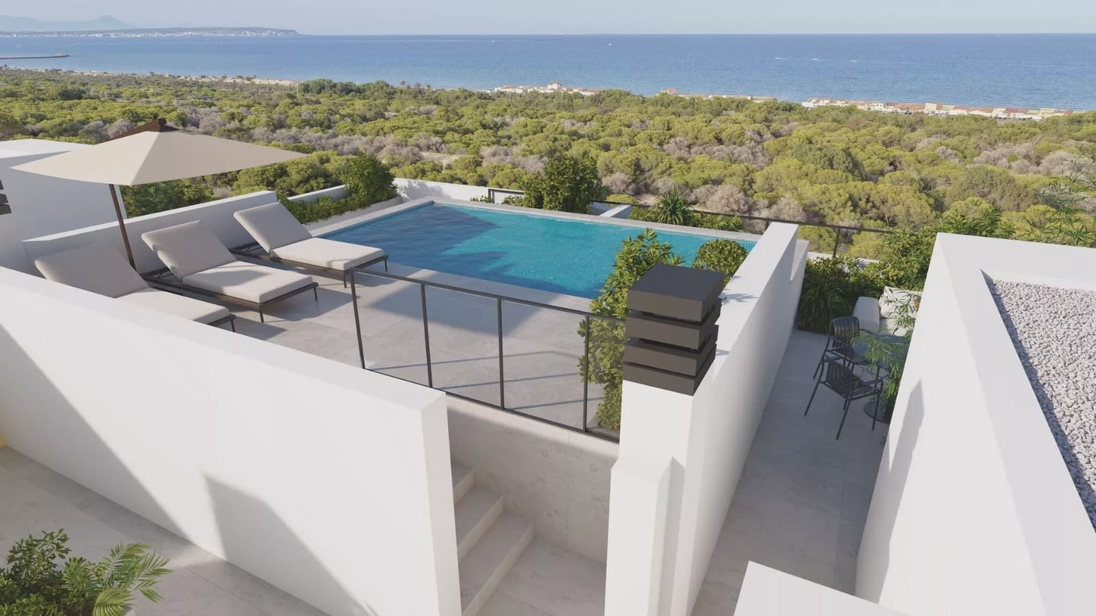 3 quarto Apartamento para venda em Guardamar del Segura com piscina garagem - 850 000 € (Ref: 9975958)