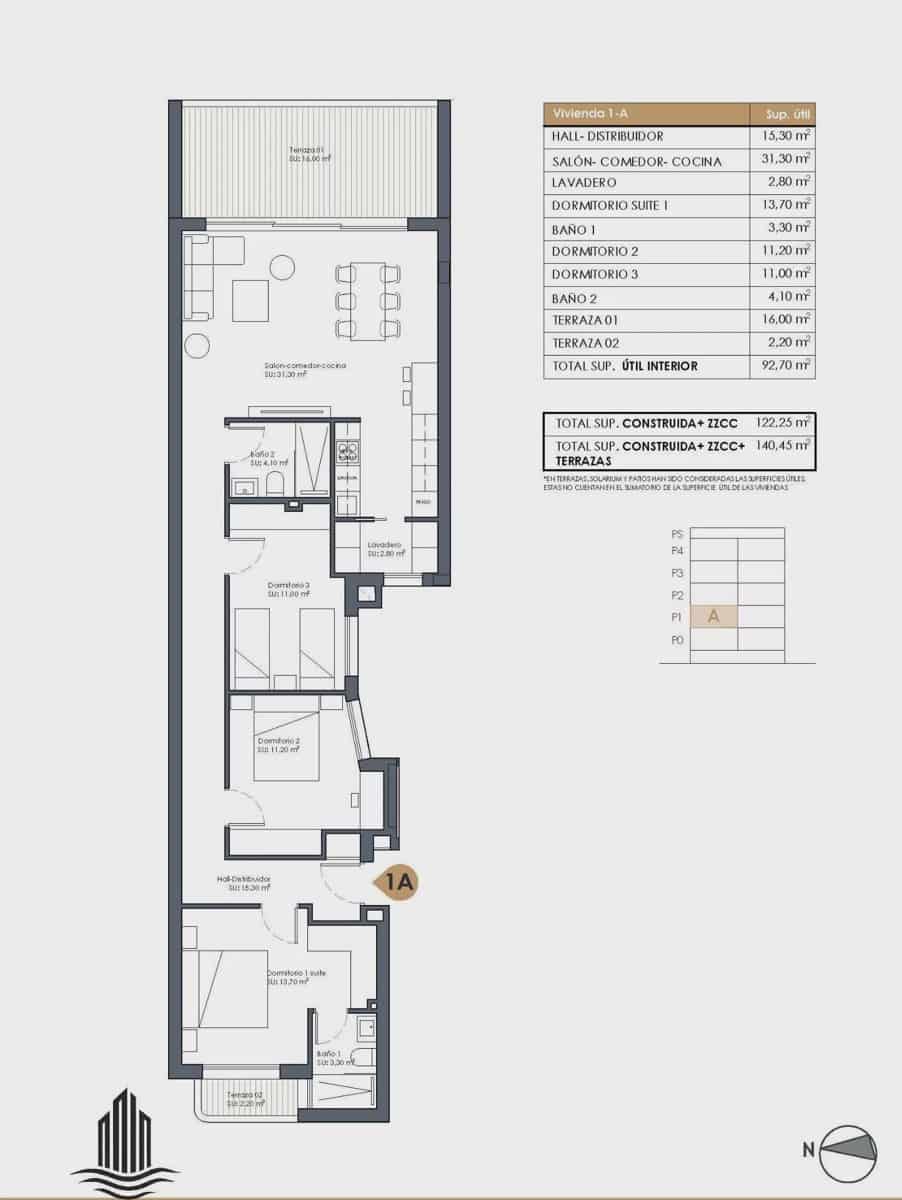 3 soveværelse Lejlighed til salg i Guardamar del Segura med swimmingpool - € 360.000 (Ref: 9975959)