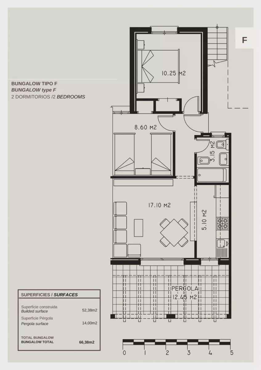 2 soveværelse Lejlighed til salg i Calpe / Calp med swimmingpool garage - € 240.000 (Ref: 9986237)
