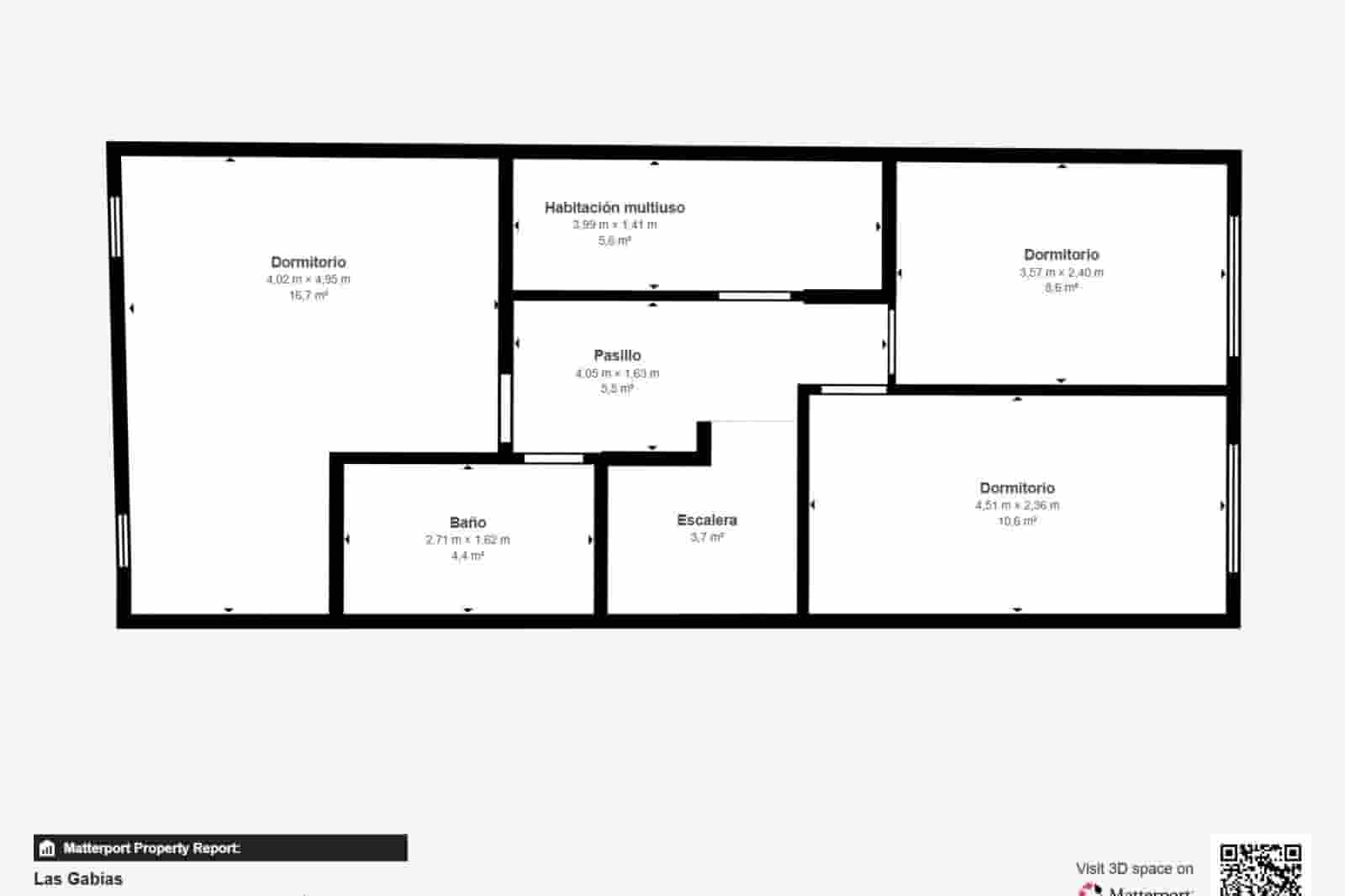 3 makuuhuone Omakotitalo myytävänä paikassa Las Gabias mukana 
autotalli - 225 000 € (Ref: 9534173)