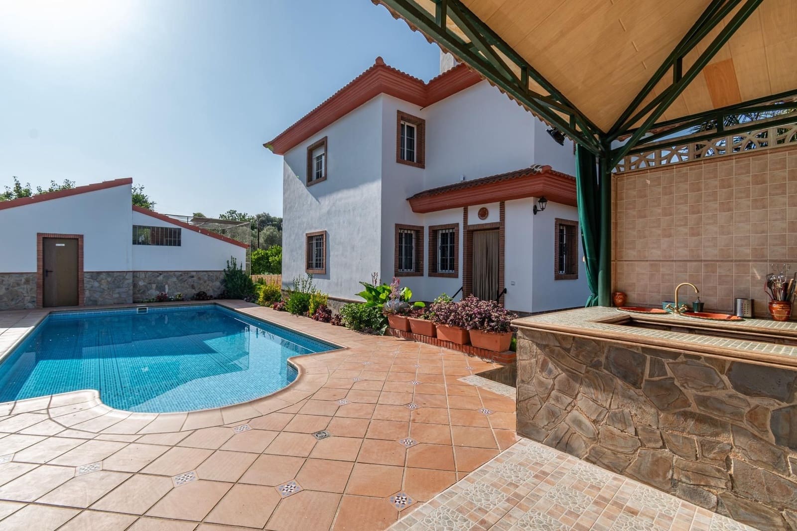 5 soveværelse Finca/Landehus til salg i Orgiva med swimmingpool garage - € 580.000 (Ref: 9534329)