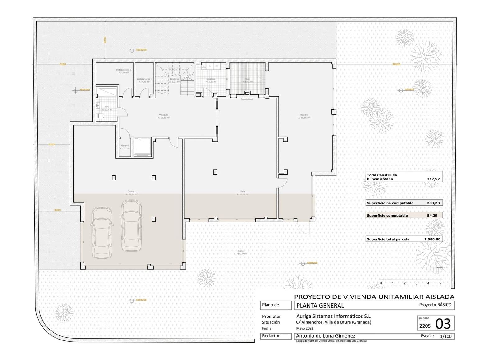 7 soveværelse Villa til salg i Otura med garage - € 315.000 (Ref: 9534344)